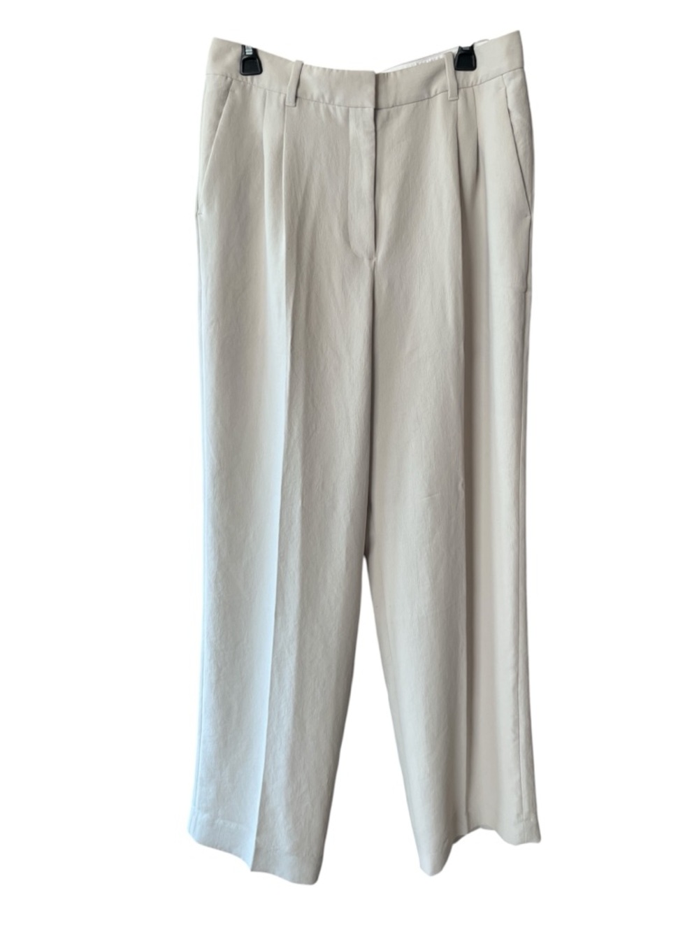 Wilfred Aritzia The Effortless Pant Size 12 Light Birch Wide Leg Trousers - Picture 3 of 15